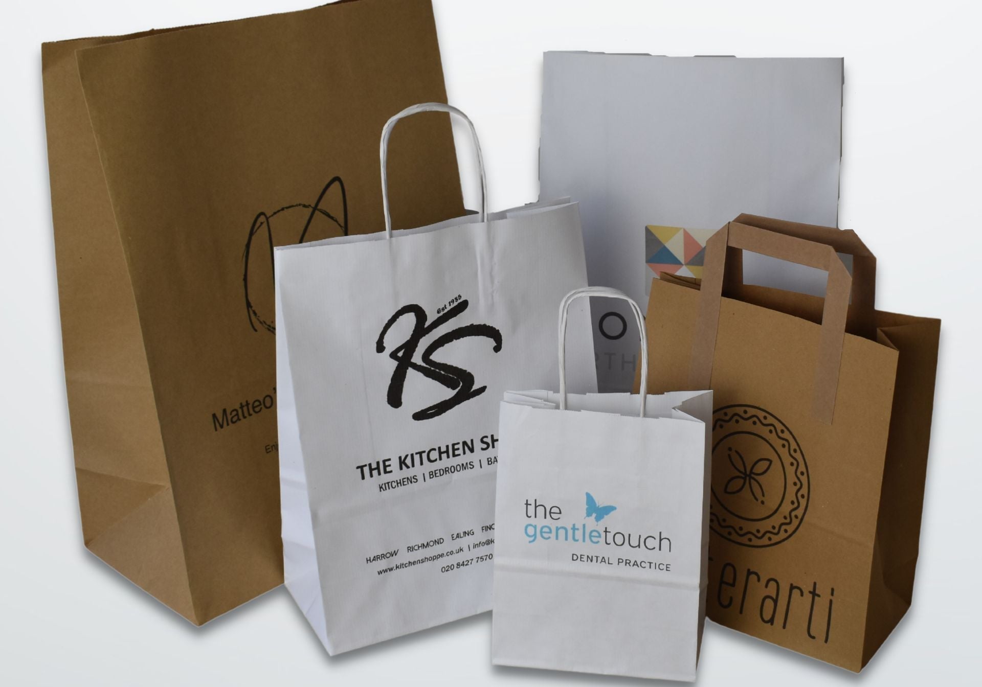 Print On Paper Bags Selection