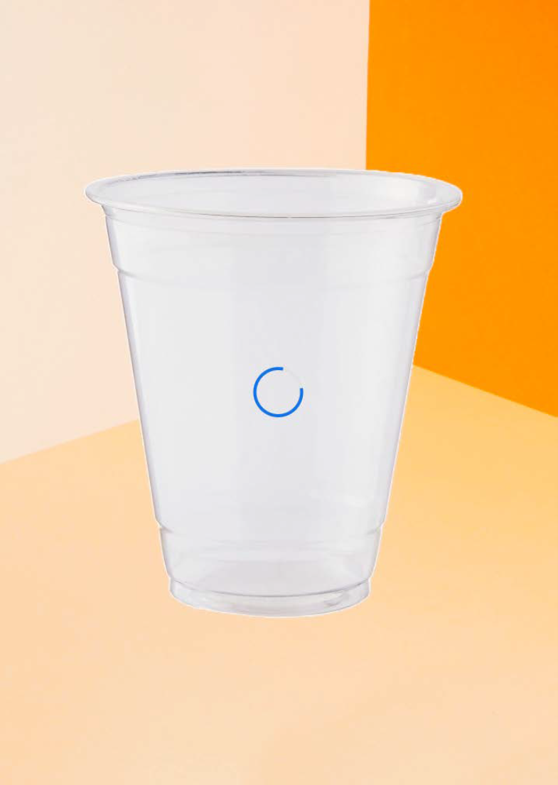 PLA SMOOTHIE CUPS COMPOSTABLE 12oz | Print On Paper Bags