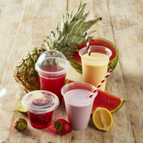 PLA SMOOTHIE CUPS COMPOSTABLE 12oz | Print On Paper Bags