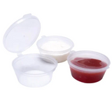 2oz Hinged Lid Sauce Pots x1000 | Print On Paper Bags