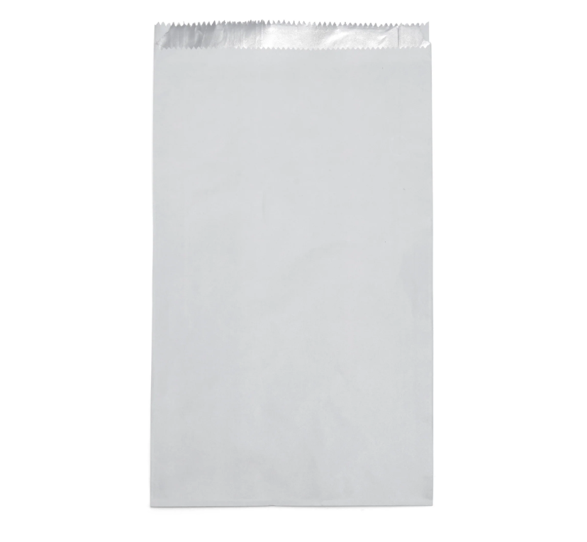 Foil Lined Hot Food Bags 7” x 9” x 12” (205 x 175 x 305mm) – 500 Pack | Print On Paper Bags