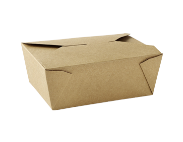 No.8 Leak Proof Kraft Deli Box - 300pk | Print On Paper Bags