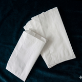 Pharmacy Bags - Satchel Counter Bags - Plain White - 6 x 3.5 x 12" | Print On Paper Bags