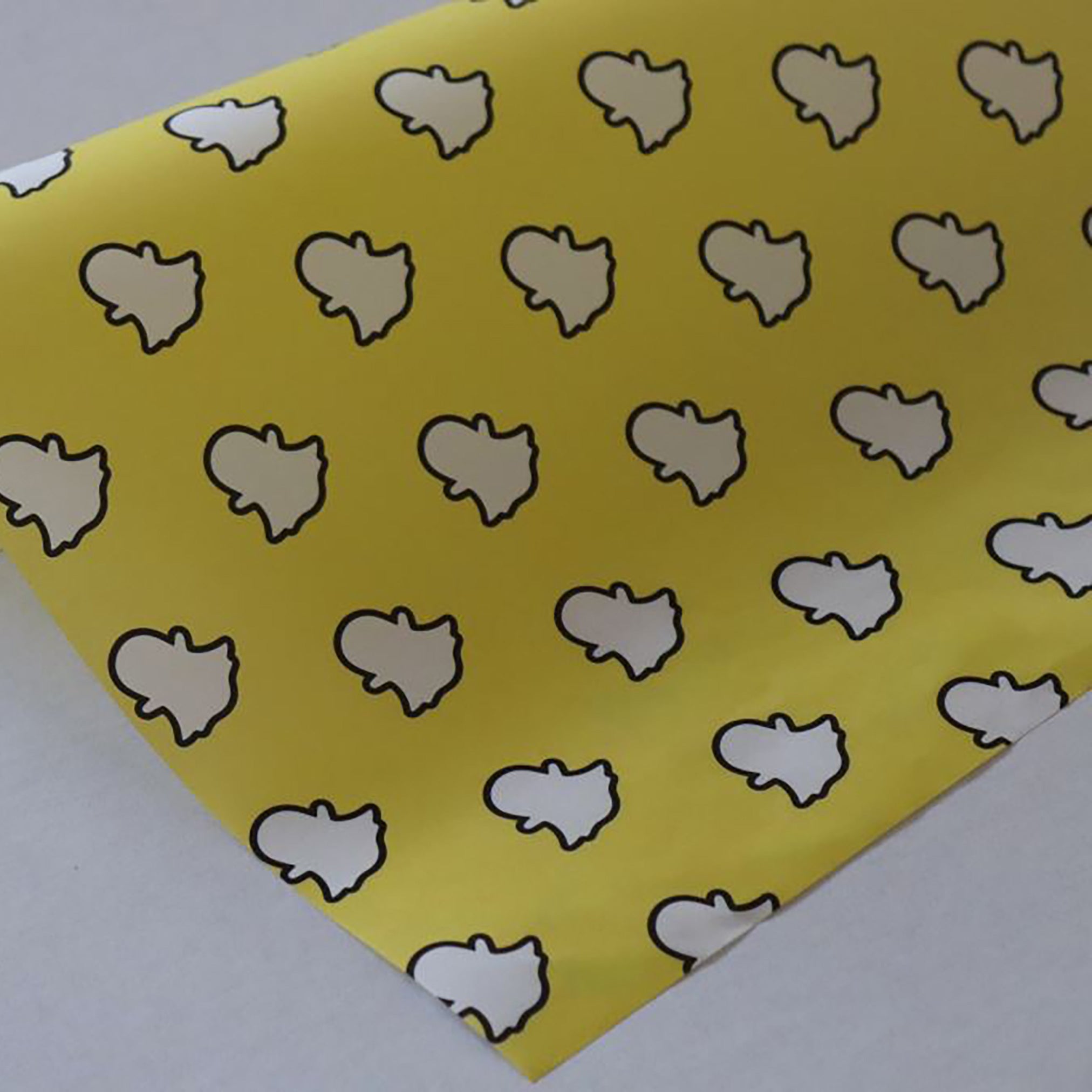 Custom Printed White Greaseproof Paper - 2 Colour Print - Print on Paper Bags