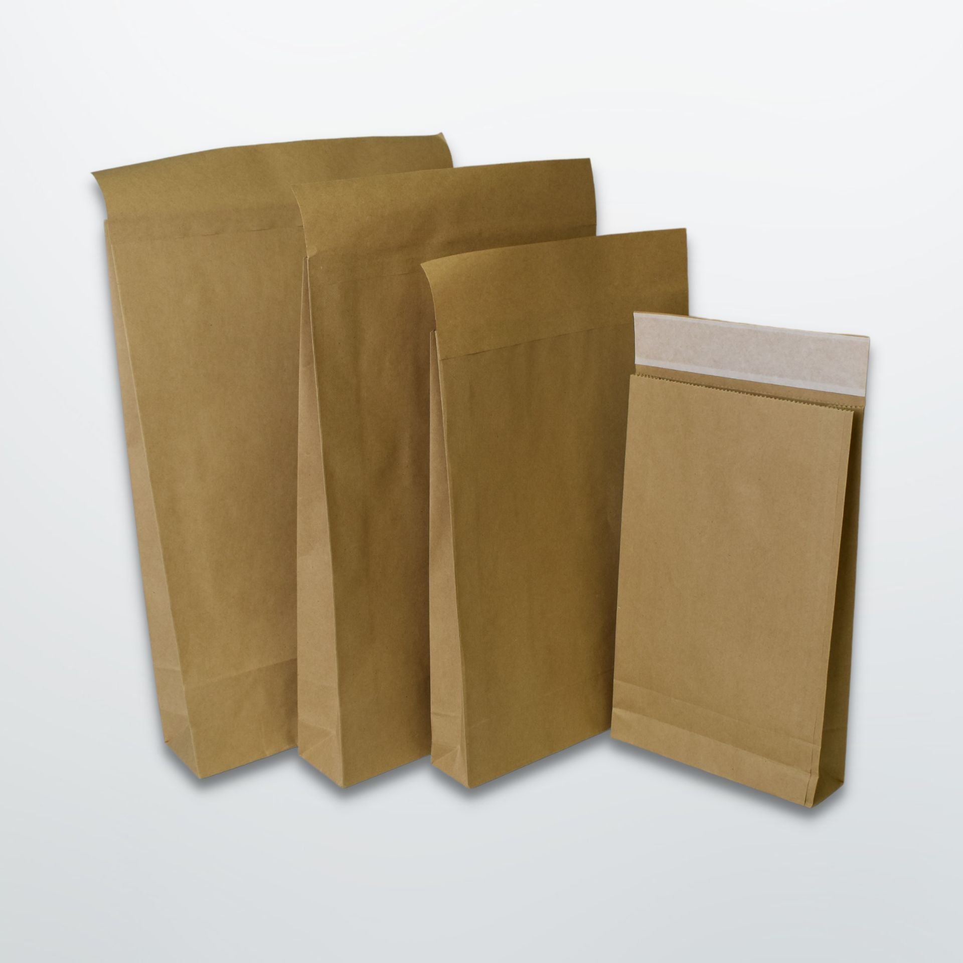 Brown Paper Mailing Bags - Plain - Print on Paper Bags